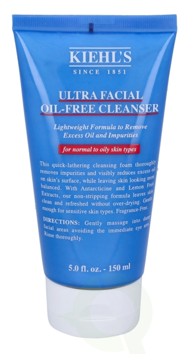 Kiehls Kiehl\'s Ultra Facial Oil Free Cleanser 150 ml For Normal To Oily Skin Types i gruppen SKØNHED & HELSE / Hudpleje / Ansigt / Rengøring hos TP E-commerce Nordic AB (C52450)