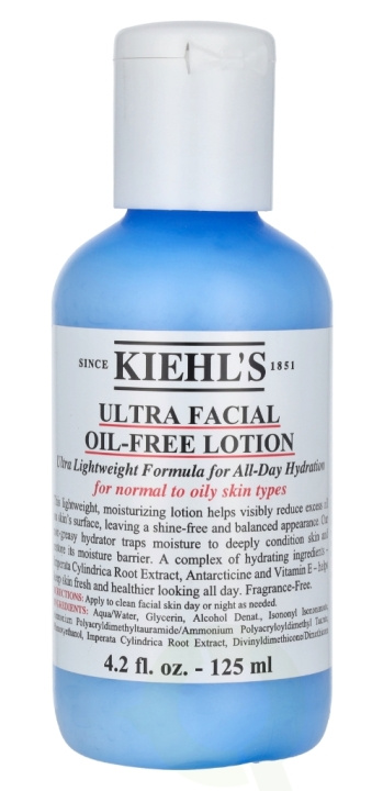 Kiehls Kiehl\'s Ultra Facial Oil-Free Lotion 125 ml For Normal To Oily Skin Types i gruppen SKØNHED & HELSE / Hudpleje / Ansigt / Dagcreme hos TP E-commerce Nordic AB (C52481)