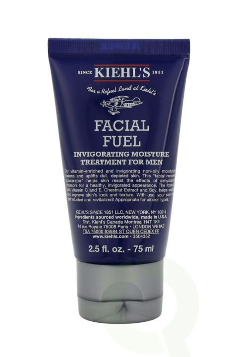 Kiehls Kiehl\'s Men Facial Fuel Energizing Moisture Treatment 75 ml For All Skin Types i gruppen SKØNHED & HELSE / Hudpleje / Ansigt / Dagcreme hos TP E-commerce Nordic AB (C52483)