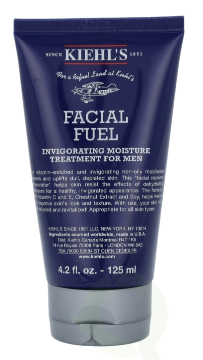 Kiehls Kiehl\'s Men Facial Fuel Energizing Moisture Treatment 125 ml For All Skin Types i gruppen SKØNHED & HELSE / Hudpleje / Ansigt / Dagcreme hos TP E-commerce Nordic AB (C52484)