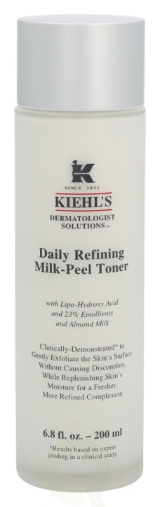 Kiehls Kiehl\'s Daily Refining Milk-Peel Toner 200 ml i gruppen SKØNHED & HELSE / Hudpleje / Ansigt / Ansigtsvand & Facemist hos TP E-commerce Nordic AB (C52506)