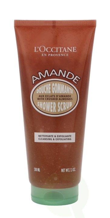 L\'Occitane Almond Shower Scrub 200 ml Cleansing & Exfoliating i gruppen SKØNHED & HELSE / Hudpleje / Kropspleje / Bad & brusecreme hos TP E-commerce Nordic AB (C52518)