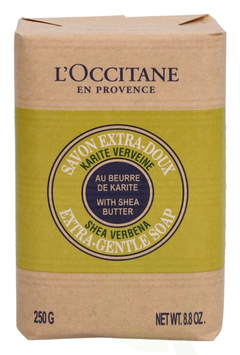 L\'Occitane Extra-Gentle Soap With Shea Butter 250 gr Shea Verbena i gruppen SKØNHED & HELSE / Hudpleje / Kropspleje / Bad & brusecreme hos TP E-commerce Nordic AB (C52562)