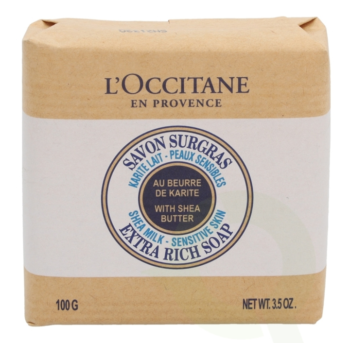 L\'Occitane Shea Milk Extra Rich Soap 100 gr i gruppen SKØNHED & HELSE / Hudpleje / Kropspleje / Bad & brusecreme hos TP E-commerce Nordic AB (C52592)