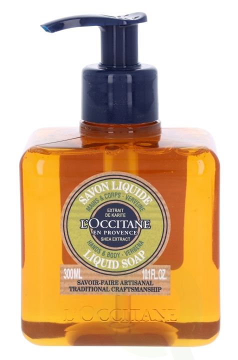 L\'Occitane Verbena Liquid Soap 300 ml Hand & Body i gruppen SKØNHED & HELSE / Hudpleje / Kropspleje / Duft sæbe hos TP E-commerce Nordic AB (C52615)