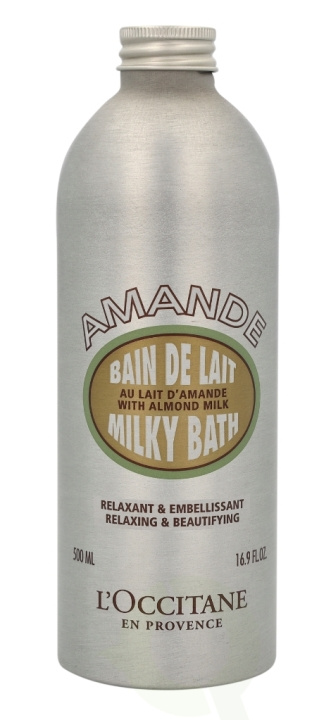 L\'Occitane Almond Milky Bath 500 ml Relaxing & Beautifying i gruppen SKØNHED & HELSE / Hudpleje / Kropspleje / Bad & brusecreme hos TP E-commerce Nordic AB (C52637)