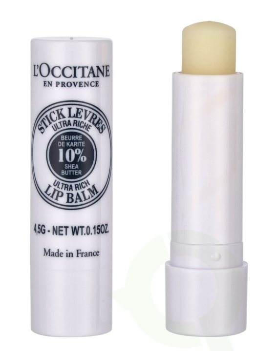 L\'Occitane Shea Butter Lip Balm Stick 4.5 gr i gruppen SKØNHED & HELSE / Makeup / Læber / Læbepomade hos TP E-commerce Nordic AB (C52653)