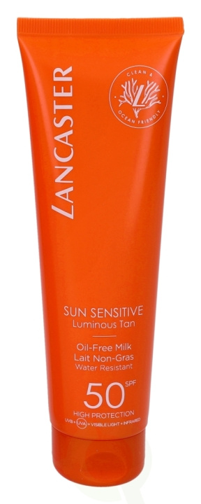 Lancaster Sun Sensitive Oil-Free Milk SPF50 150 ml i gruppen SKØNHED & HELSE / Hudpleje / Tanning / Solbeskyttelse hos TP E-commerce Nordic AB (C52730)