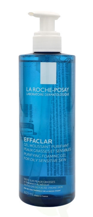 La Roche-Posay LRP Effaclar Purifying Foaming Gel w/Pump 400 ml Oily Sensitive Skin i gruppen SKØNHED & HELSE / Hudpleje / Ansigt / Rengøring hos TP E-commerce Nordic AB (C52826)