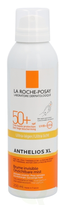 La Roche-Posay LRP Anthelios XL Ultra-Light Invisible Spray SPF50+ 200 ml Ultra Licht i gruppen SKØNHED & HELSE / Hudpleje / Tanning / Solbeskyttelse hos TP E-commerce Nordic AB (C52832)