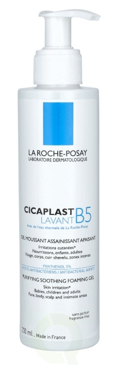 La Roche-Posay LRP Cicaplast Lavant B5 Purifying Soothing Foaming Gel 200 ml i gruppen SKØNHED & HELSE / Hudpleje / Ansigt / Rengøring hos TP E-commerce Nordic AB (C52834)