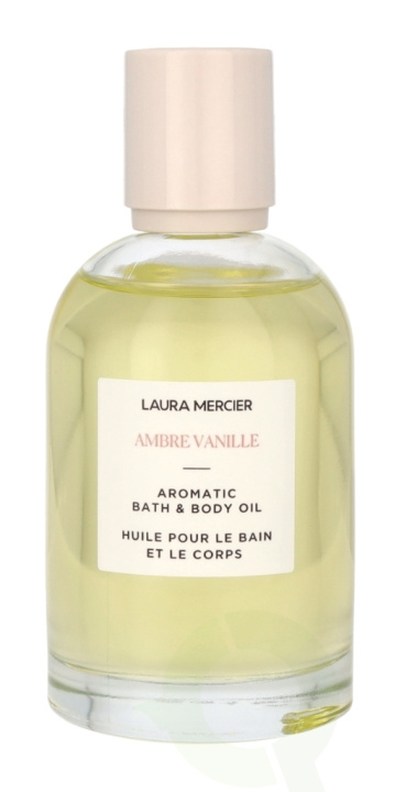 Laura Mercier Aromatic Bath & Body Oil 100 ml Ambre Vanille i gruppen SKØNHED & HELSE / Hudpleje / Kropspleje / Bad & brusecreme hos TP E-commerce Nordic AB (C53183)