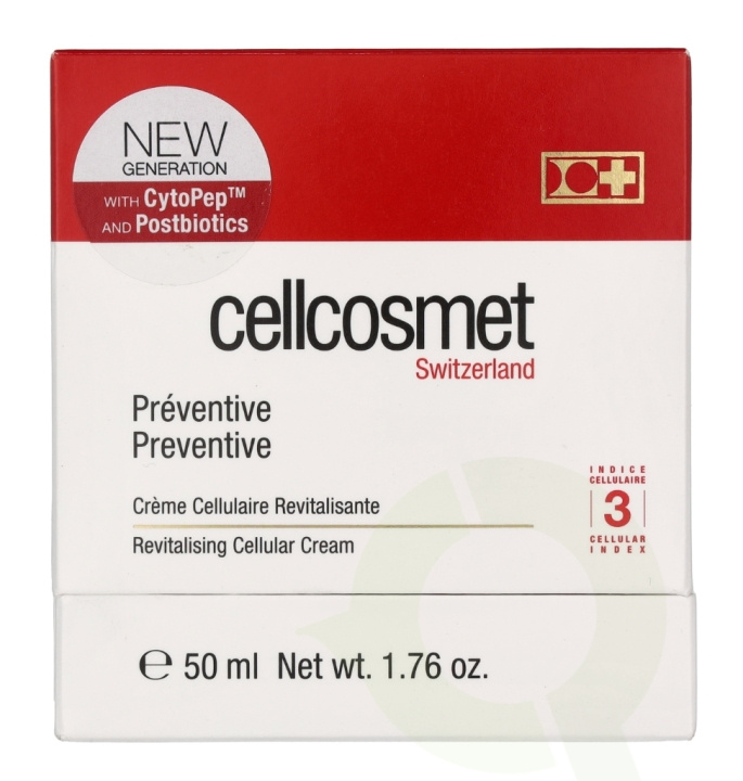 Cellcosmet Preventive Revitalising Cellular Cream 50 ml i gruppen SKØNHED & HELSE / Hudpleje / Ansigt / Anti age hos TP E-commerce Nordic AB (C53189)