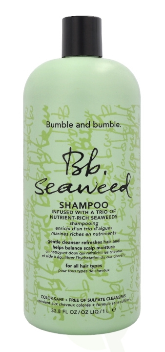 Bumble and Bumble Bumble & Bumble Seaweed Shampoo 1000 ml i gruppen SKØNHED & HELSE / Hår og styling / Hårpleje / Shampoo hos TP E-commerce Nordic AB (C53246)
