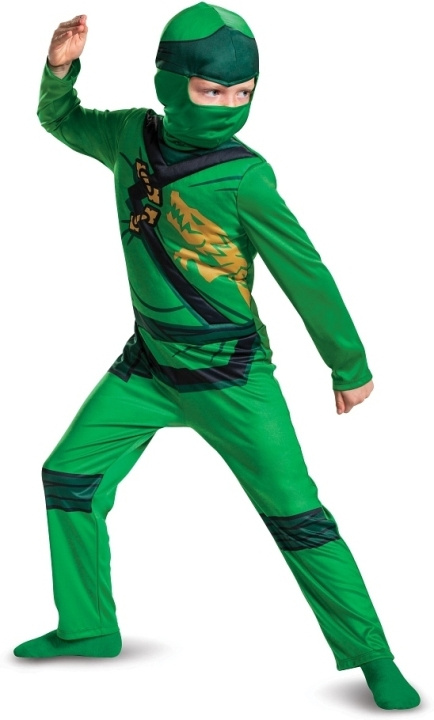 LEGO Ninjago Lloyd Kostume, 4-6 år, 109-126 cm i gruppen LEGETØJ, BØRN & BABY / Legetøj / Udklædning hos TP E-commerce Nordic AB (C53280)