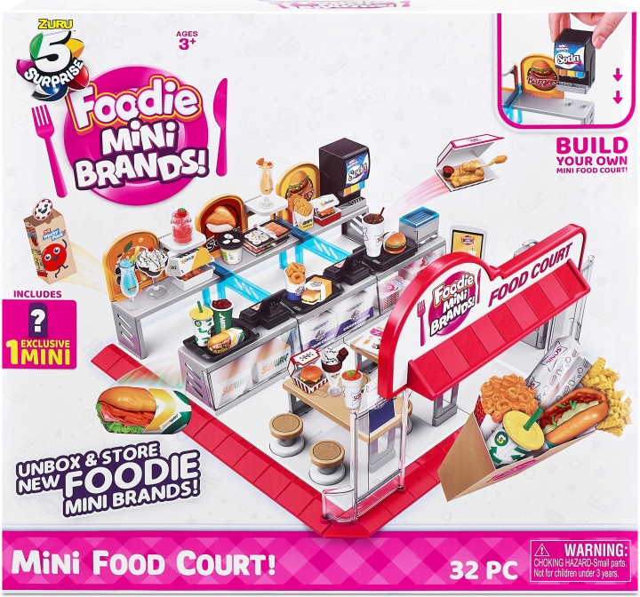 5 Surprise Mini Food Court - leksaksset i gruppen LEGETØJ, BØRN & BABY / Legetøj / Legesæt hos TP E-commerce Nordic AB (C53288)