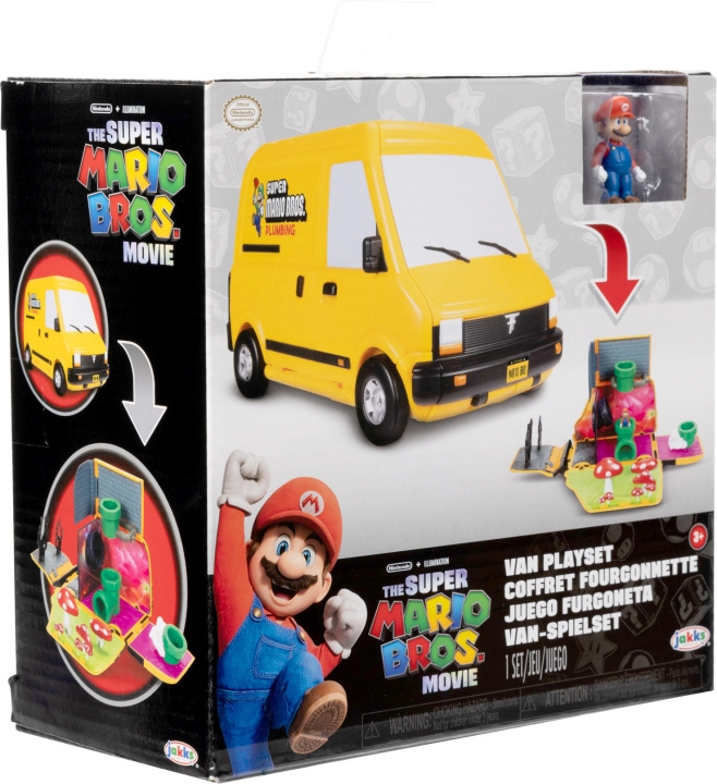 Nintendo Super Mario Bros Movie Mini World Van Playset i gruppen LEGETØJ, BØRN & BABY / Legetøj / Legetøj hos TP E-commerce Nordic AB (C53392)