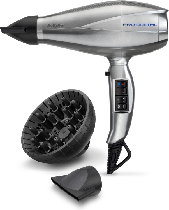 Babyliss 6000E Pro Digital hårtork i gruppen SKØNHED & HELSE / Hår og styling / Styling værktøjer / Hårtørrere hos TP E-commerce Nordic AB (C53406)