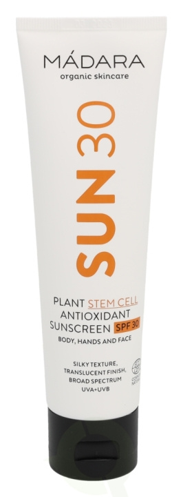 Madara Plant Stem Cell Antioxidant Sunscreen SPF30 100 ml Body, Hands & Face, All Skin Types i gruppen SKØNHED & HELSE / Hudpleje / Tanning / Solbeskyttelse hos TP E-commerce Nordic AB (C53480)