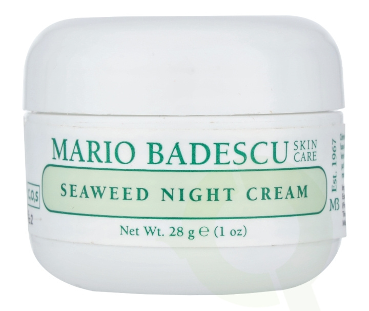 Mario Badescu Seaweed Night Cream 28 gr i gruppen SKØNHED & HELSE / Hudpleje / Ansigt / Natcreme hos TP E-commerce Nordic AB (C53573)
