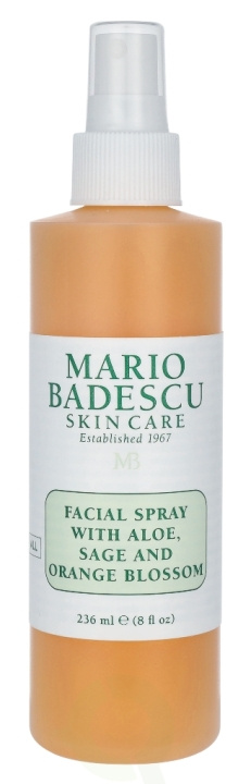 Mario Badescu Facial Spray With Aloe, Sage & Orange Blossom 236 ml i gruppen SKØNHED & HELSE / Hudpleje / Ansigt / Ansigtsvand & Facemist hos TP E-commerce Nordic AB (C53591)