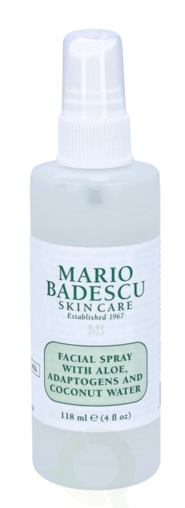 Mario Badescu Facial Spray 118 ml Aloe, Adaptogens And Coconut Water i gruppen SKØNHED & HELSE / Hudpleje / Ansigt / Ansigtsvand & Facemist hos TP E-commerce Nordic AB (C53601)