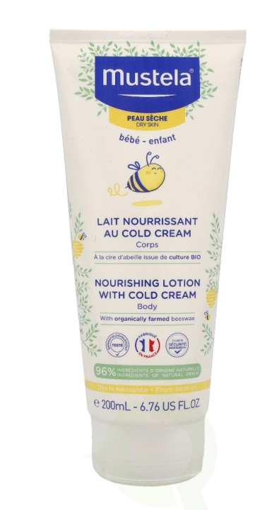 Mustela Dry Skin Nourishing Lotion Cold Cream Body 200 ml i gruppen SKØNHED & HELSE / Hudpleje / Kropspleje / Body lotion hos TP E-commerce Nordic AB (C53840)