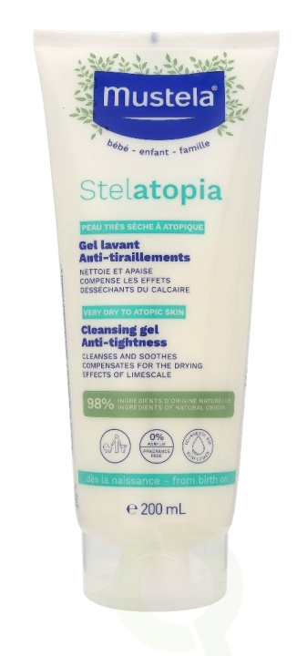 Mustela Bebe Stelatopia Cleansing Gel 200 ml i gruppen SKØNHED & HELSE / Hudpleje / Kropspleje / Bad & brusecreme hos TP E-commerce Nordic AB (C53850)