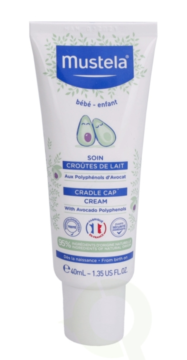 Mustela Bebe Cradle Cap Cream 40 ml i gruppen SKØNHED & HELSE / Hudpleje / Kropspleje / Body lotion hos TP E-commerce Nordic AB (C53855)