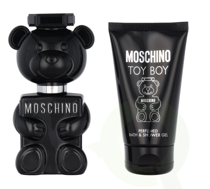 Moschino Toy Boy Giftset 80 ml Edp Spray 30ml/Bath & Shower Gel 50ml i gruppen SKØNHED & HELSE / Gaveæske / Gaveæske til ham hos TP E-commerce Nordic AB (C53886)