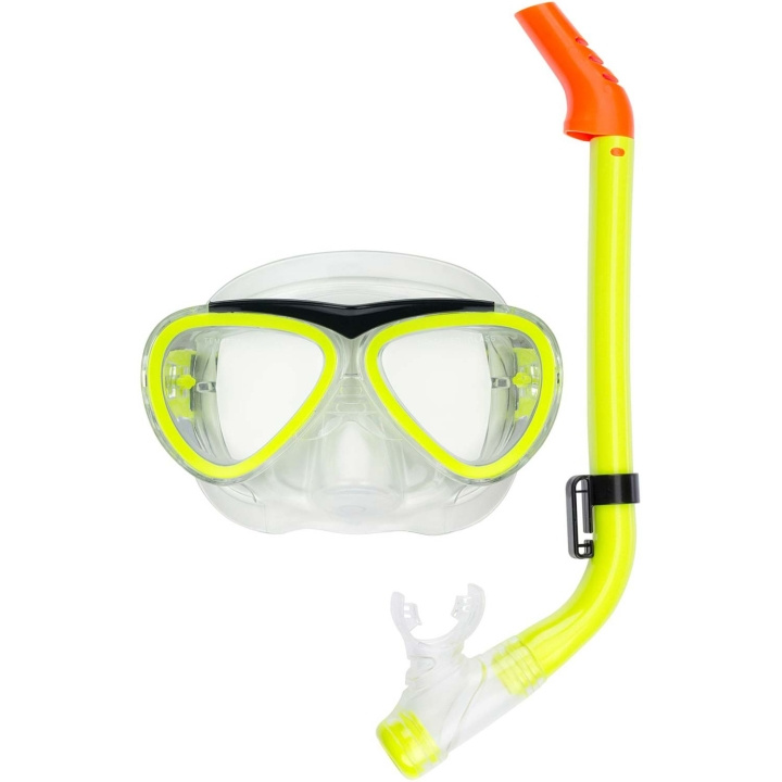 SportMe Snorkelset Junior Gul i gruppen LEGETØJ, BØRN & BABY / Udeleg & Sport / Vandleg, bad og strand hos TP E-commerce Nordic AB (C53944)