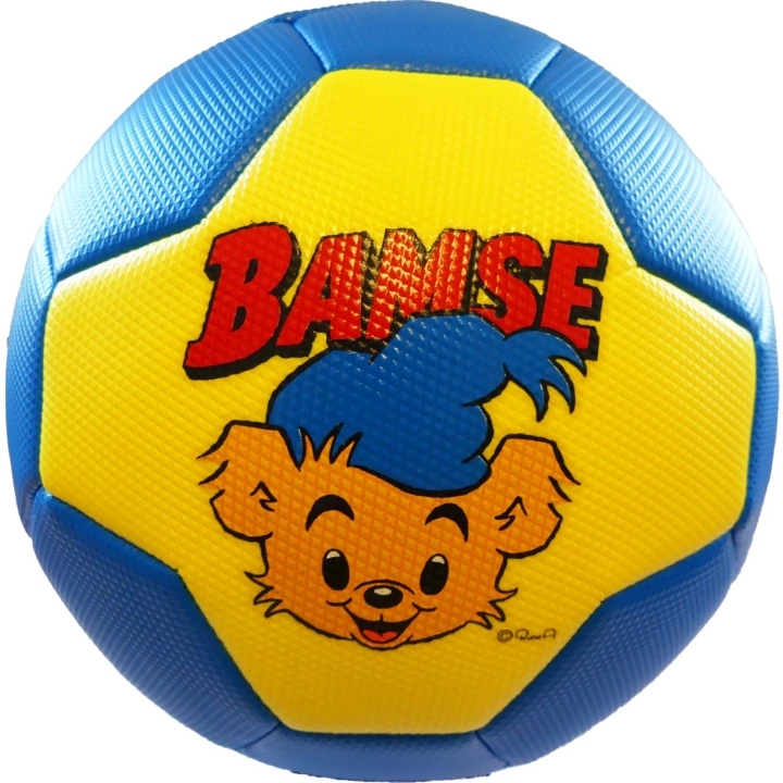 SportMe Bamse Fotboll stl 3, Blå/Gul i gruppen LEGETØJ, BØRN & BABY / Udeleg & Sport / Sport og spil hos TP E-commerce Nordic AB (C53950)