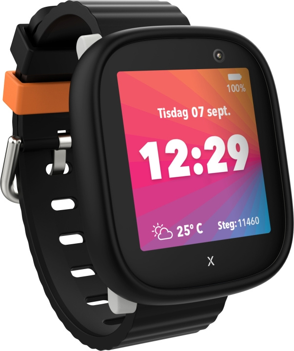 Xplora X6 Play Smartwatch, svart i gruppen SPORT, FRITID & HOBBY / Smartwatch & Aktivitetsmåler / Smartwatch til børn hos TP E-commerce Nordic AB (C54041)