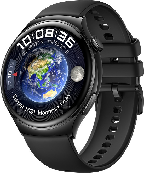 Huawei Watch 4 LTE - Smartwatch, 46 mm, Svart i gruppen SPORT, FRITID & HOBBY / Smartwatch & Aktivitetsmåler / Smartwatches hos TP E-commerce Nordic AB (C54062)