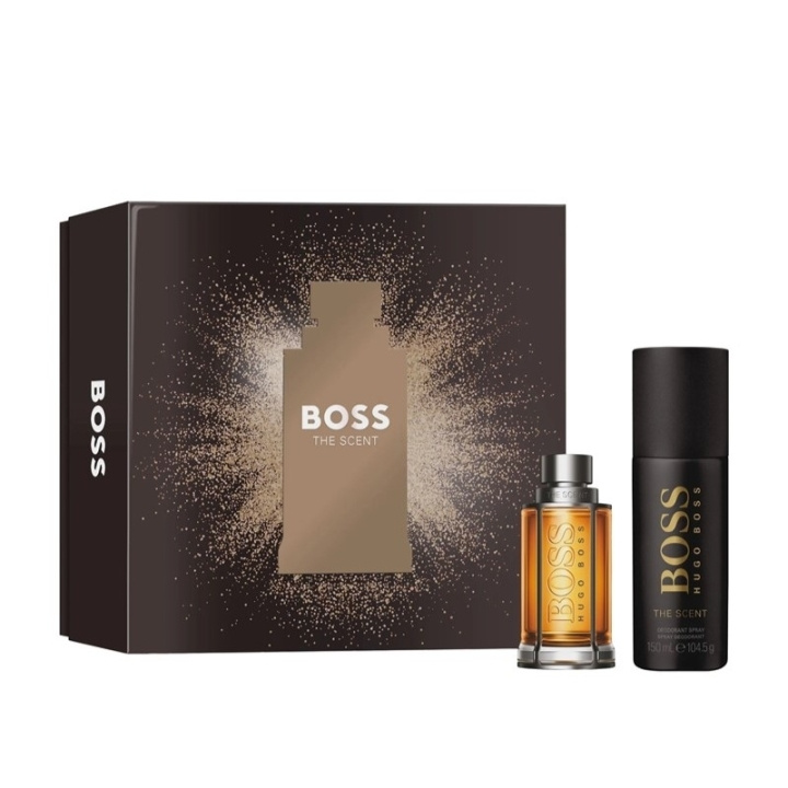 Hugo Boss Giftset Hugo Boss The Scent Edt 50ml + Deo Spray 150ml i gruppen SKØNHED & HELSE / Gaveæske / Gaveæske til ham hos TP E-commerce Nordic AB (C54110)