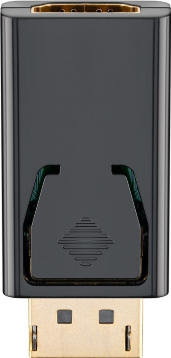 Goobay DisplayPort™/HDMI™-adapter 1.1, Guldpläterad Displayport™ plugg > HDMI™-uttag (typ A) i gruppen COMPUTERTILBEHØR / Kabler og adaptere / DisplayPort / Adaptere hos TP E-commerce Nordic AB (C54132)