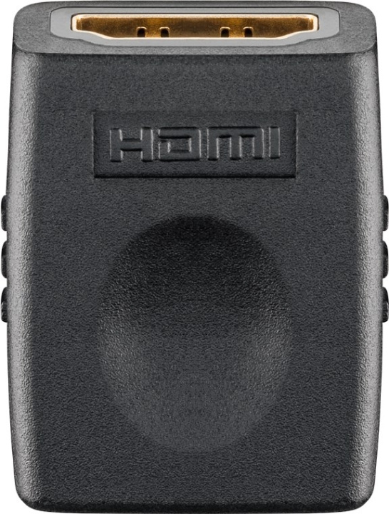Goobay HDMI™-adapter, koppling, guldpläterad, 8K @ 60 Hz HDMI™-uttag (typ A) > HDMI™-uttag (typ A) i gruppen HJEMMEELEKTRONIK / Kabler og adaptere / HDMI / Adaptere hos TP E-commerce Nordic AB (C54158)