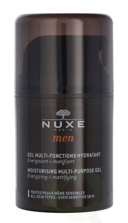 Nuxe Men Moisturizing Multi-Purpose Gel 50 ml For All Skin Types - Even Sensitive Skin i gruppen SKØNHED & HELSE / Hudpleje / Ansigt / Dagcreme hos TP E-commerce Nordic AB (C54276)
