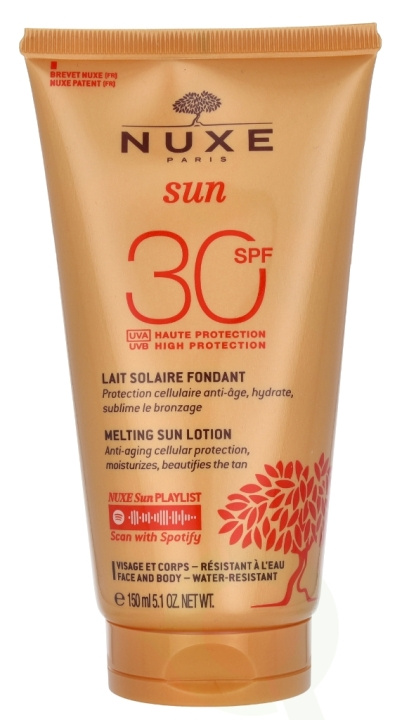 Nuxe Sun Delicious lotion High Protection SPF30 150 ml i gruppen SKØNHED & HELSE / Hudpleje / Tanning / Solbeskyttelse hos TP E-commerce Nordic AB (C54277)