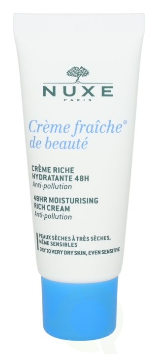 Nuxe Creme Fraiche De Beaute 48H Moisturising Rich Cream 30 ml Dry To Very Dry Skin i gruppen SKØNHED & HELSE / Hudpleje / Ansigt / Ansigtscreme hos TP E-commerce Nordic AB (C54279)