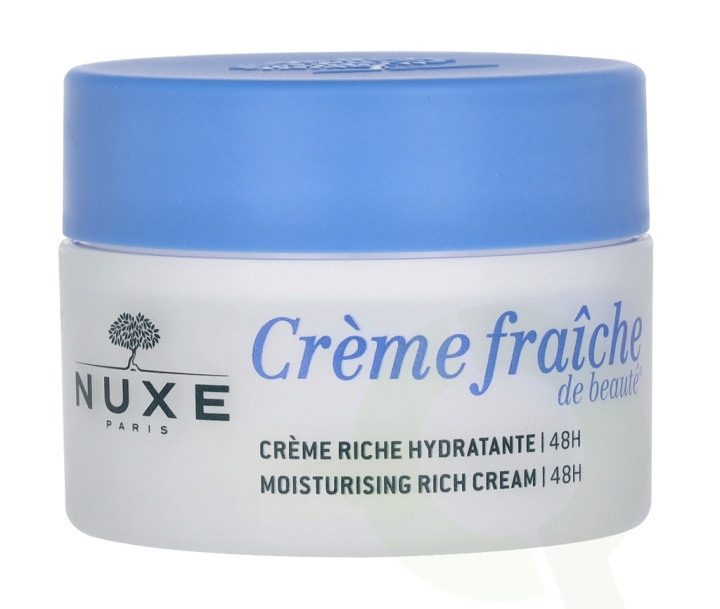 Nuxe Creme Fraiche De Beaute 48H Moisturising Rich Cream 50 ml Skin Dry i gruppen SKØNHED & HELSE / Hudpleje / Ansigt / Dagcreme hos TP E-commerce Nordic AB (C54280)