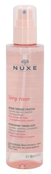 Nuxe Very Rose Refreshing Tonic Mist 200 ml Make-Up Removal, All Skin Types, Including Sensitive Skin- Face i gruppen SKØNHED & HELSE / Hudpleje / Ansigt / Rengøring hos TP E-commerce Nordic AB (C54303)