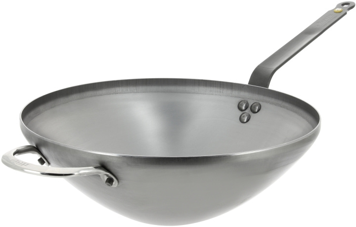 De Buyer Mineral B Element wokpande, kulstofstål, 40 cm i gruppen HJEM, HUS & HAVE / Køkkenredskaber / Stegepander hos TP E-commerce Nordic AB (C54533)