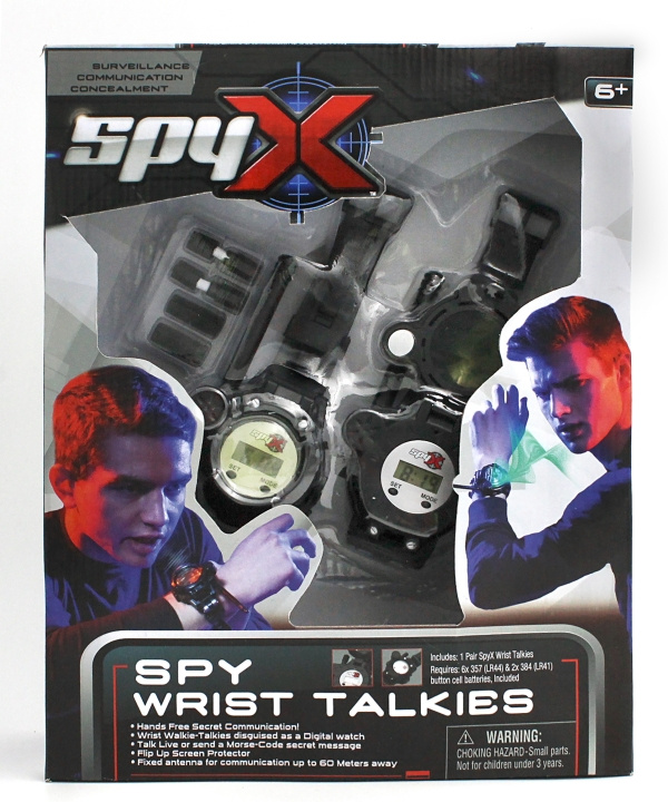  SpyX Wrist Talkies - handledsradio i gruppen SPORT, FRITID & HOBBY / Sjove gadgets / Spion gadgets hos TP E-commerce Nordic AB (C54609)