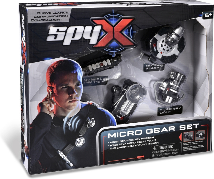 SpyX Micro Gear Set - Spionsats i gruppen SPORT, FRITID & HOBBY / Sjove gadgets / Spion gadgets hos TP E-commerce Nordic AB (C54611)
