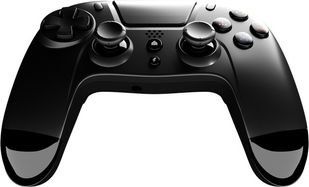 Gioteck VX-4 Premium trådlös handkontroll, svart, PS4 i gruppen HJEMMEELEKTRONIK / Spilkonsoller og tilbehør / Sony PlayStation 4 / Tilbehør hos TP E-commerce Nordic AB (C54614)