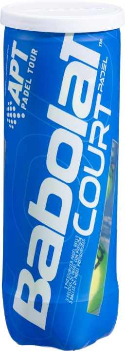 Babolat Court Padel X3 - padelbollar i gruppen SPORT, FRITID & HOBBY / Sportsudstyr / Padel tilbehør hos TP E-commerce Nordic AB (C54682)