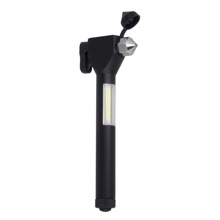Forever Light EMERGENCY - Nødhammer med indbygget LED-lys, seleafskærer og magnet i gruppen SPORT, FRITID & HOBBY / Lommelygter og Pandelygter / Lommelygter hos TP E-commerce Nordic AB (C54685)