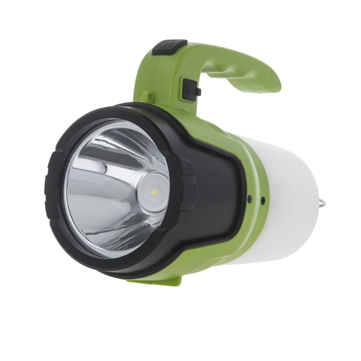 Forever Light CAMPING - LED-Ficklampa och Ljuslykta 2-i-1, 1200mAh, 450lm i gruppen SPORT, FRITID & HOBBY / Lommelygter og Pandelygter / Lommelygter hos TP E-commerce Nordic AB (C54687)