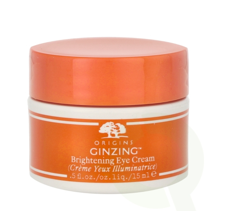 Origins Ginzing Brightening Eye Cream 15 ml With Caffeine And Ginseng - Warm i gruppen SKØNHED & HELSE / Hudpleje / Ansigt / Øjne hos TP E-commerce Nordic AB (C54753)